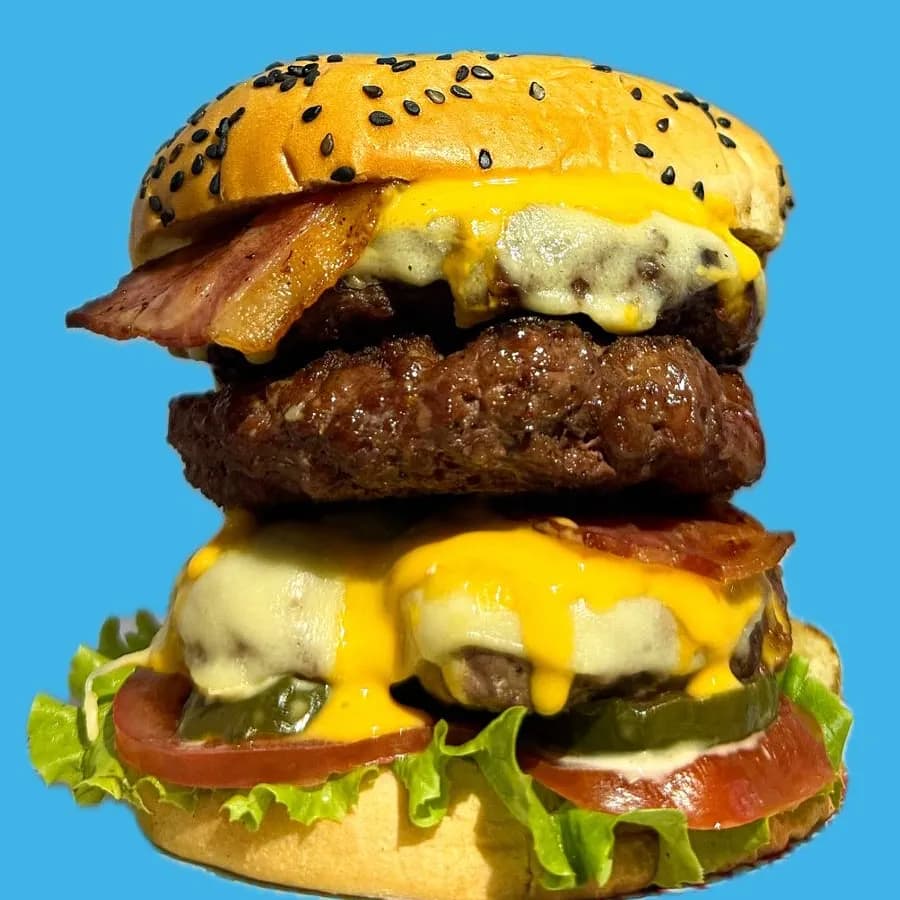 Imagen de HAMBURGUESA TRIPLE + PAPAS